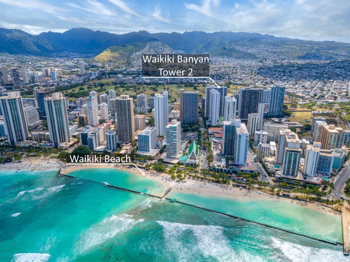 Waikiki Banyan 1Br With Great Ocean Views, Steps To Beach & Parking! Honolulu Eksteriør bilde