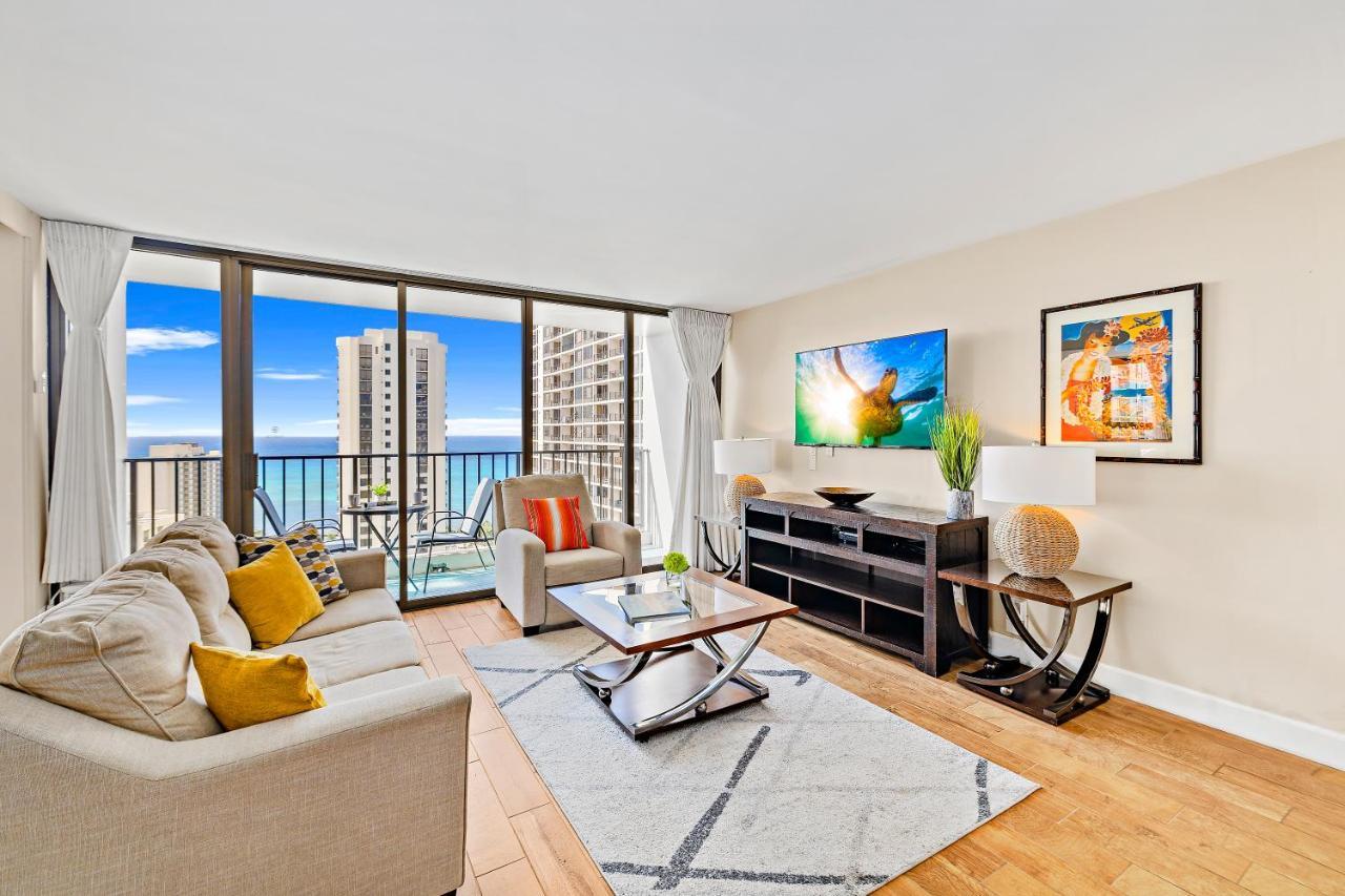 Waikiki Banyan 1Br With Great Ocean Views, Steps To Beach & Parking! Honolulu Eksteriør bilde