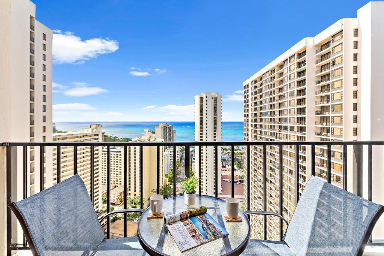 Waikiki Banyan 1Br With Great Ocean Views, Steps To Beach & Parking! Honolulu Eksteriør bilde