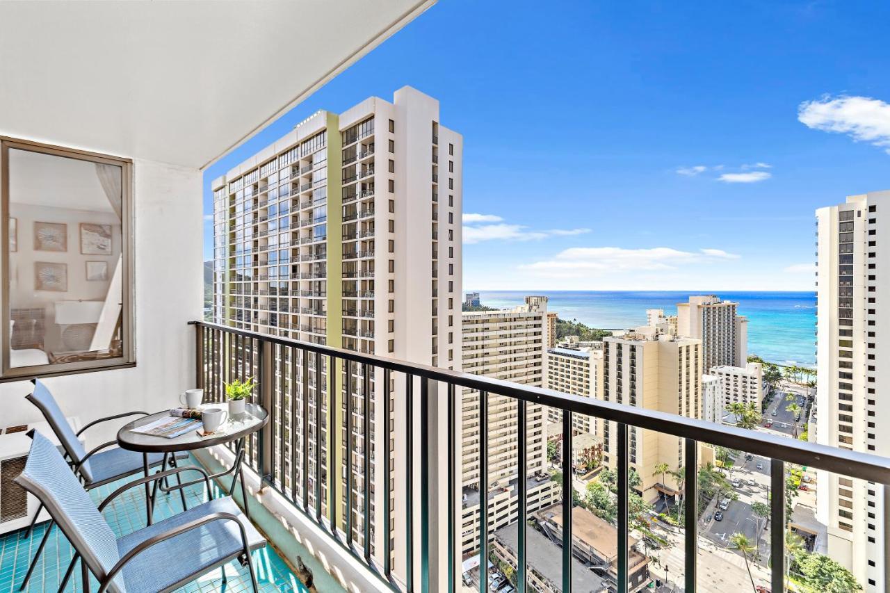 Waikiki Banyan 1Br With Great Ocean Views, Steps To Beach & Parking! Honolulu Eksteriør bilde
