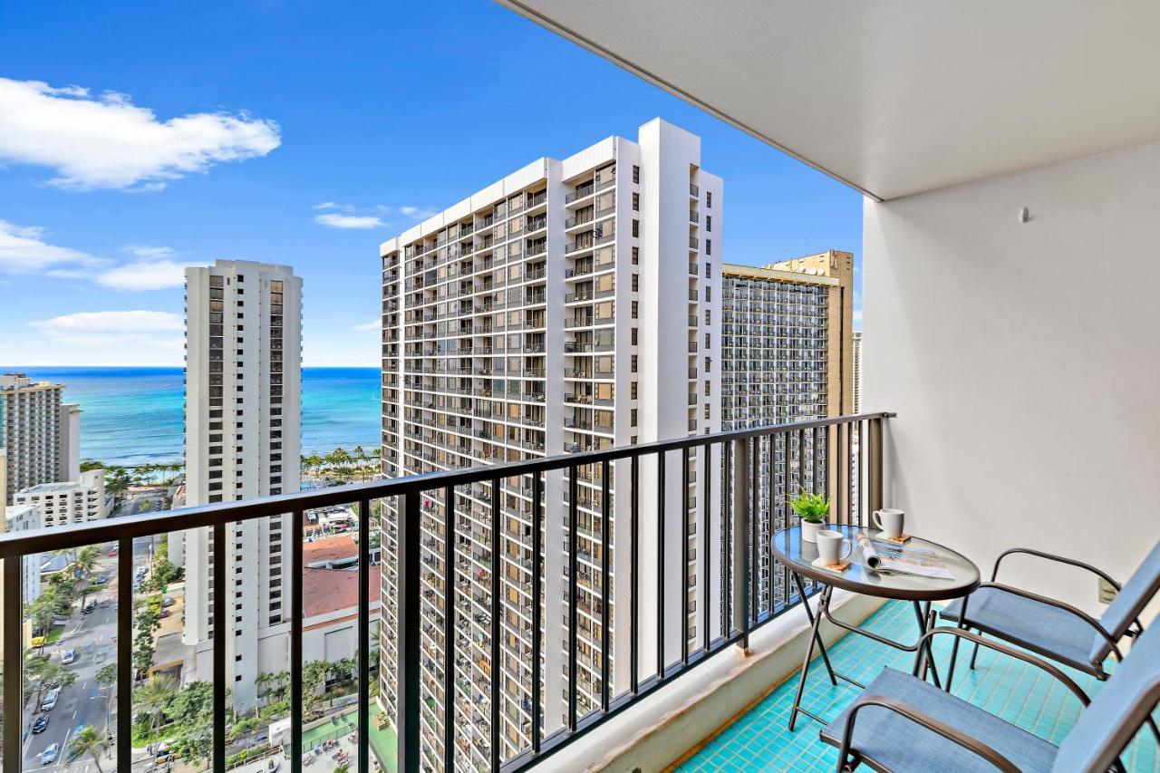 Waikiki Banyan 1Br With Great Ocean Views, Steps To Beach & Parking! Honolulu Eksteriør bilde